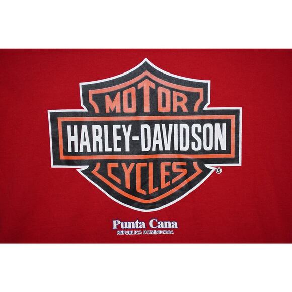 Harley-Davidson Punta Cana Tee – Red – Size L - Picture 3 of 4